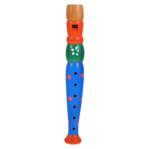 Children wooden recorder - children's,