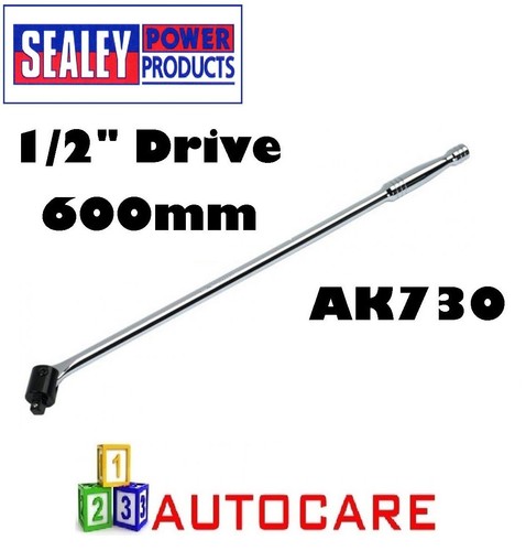 Sealey ak730 breaker bar 600mm - breaker,