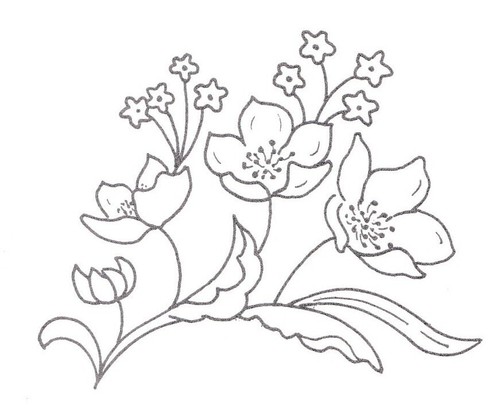 Embroidery transfer iron - embroidery, on