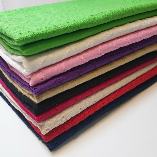 100 cotton lawn broderie - lawn,