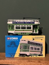 Corgi Classics 36603 1:76 OO Gauge West Hartlepool Open Top Tram Model Boxed