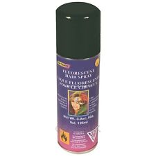 Rubies Fancy Dress Halloween Costume Accessories - Colour Hair Spray - Black 85g