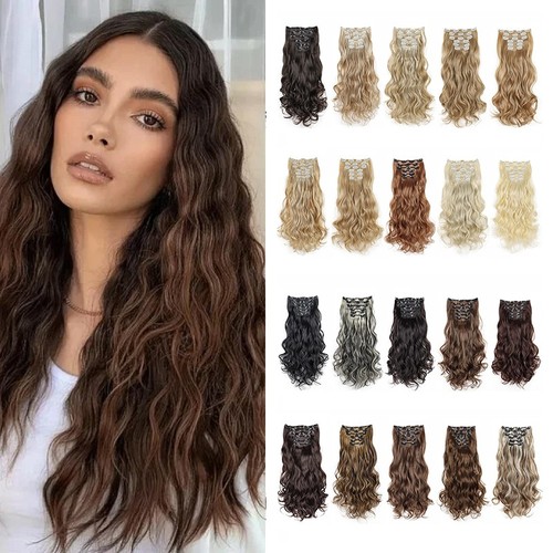 Curly wave clip in hair - 18",