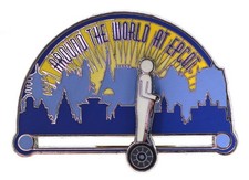 Disney WDW Around the World at Epcot Segway Pin Rare
