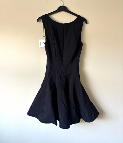 Berskha black sleeveless dress - black,