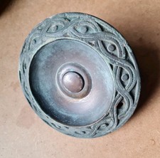 Lovely Old Ornate Brass Door