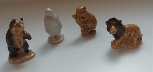 Four vintage wade whimsies - four,