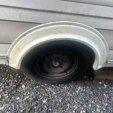 elddis caravan wheel arch/