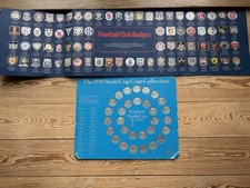 ESSO Football Club Foil Badges 76 plus  ESSO 1970 World Cup Coin Collection