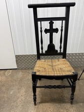 Church Clergy Chair Dark Oak