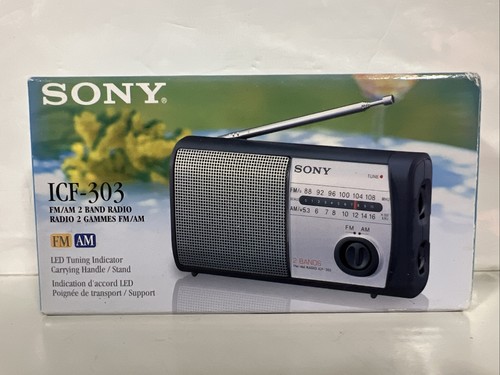 Vitage sony icf 303 portable - icf-303,