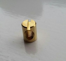 Brass 9mm M6 insert for