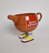CARLTON WARE  - WALKING WARE Retro 1970s Brown & Polson Gravy Jug