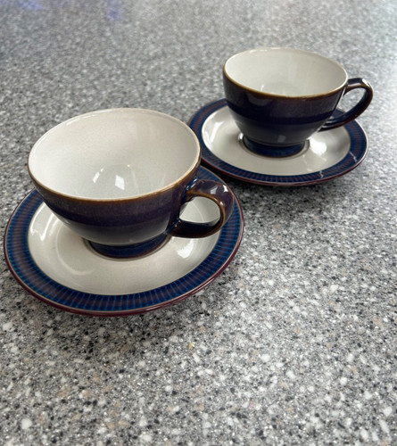 Denby storm plum stoneware - x,