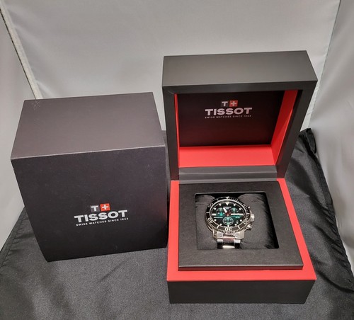 Tissot seastar green - green, men's
