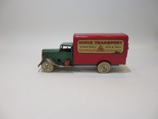 TRI-ANG PRE WAR TRIANG MINIC TIN PLATE CLOCKWORK DELIVERY TRUCK No 21M C.1946-51