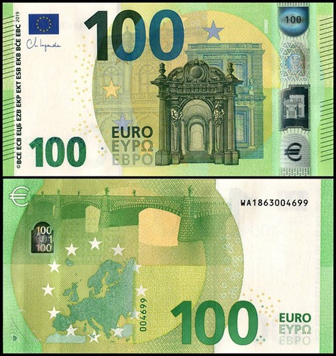 Euro 100 - 100,