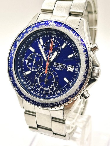 Seiko 7t92 0cf0 men watch - seiko, 7t92-0cf0