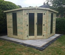 7X7 CORNER HOUSE SUMMERHOUSE
