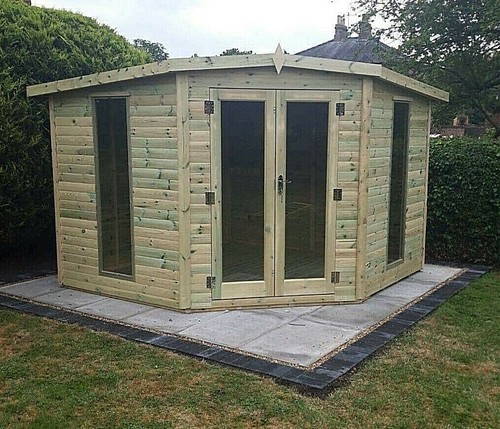 7x7 corner house summerhouse - corner,