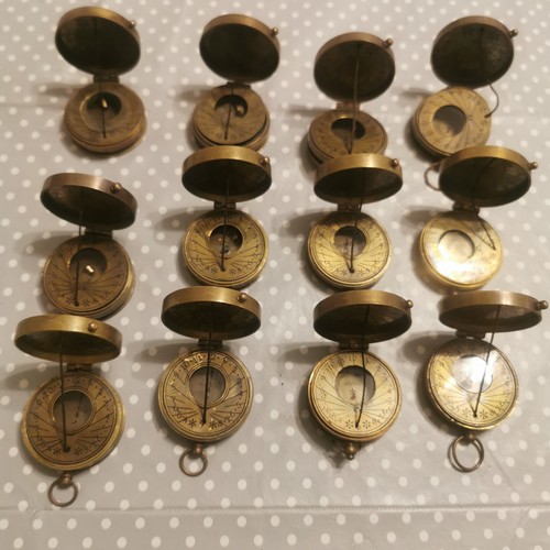 Job lot 12x nautical brass - lot,