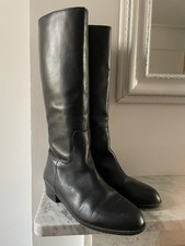 Vintage Black Genuine Leather