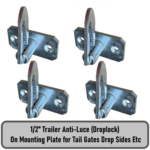Antiluce fastener plate - fastener, on