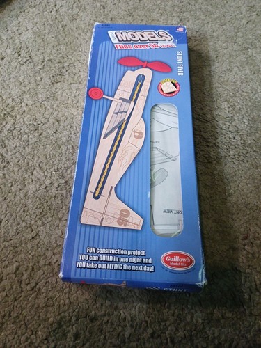 Guillows balsa stunt - balsa, flyer