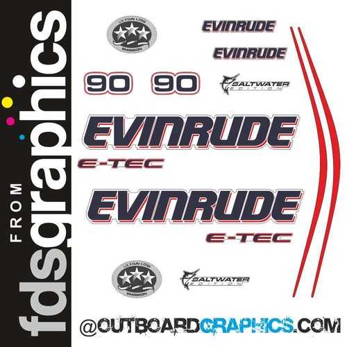Evinrude 90hp etec - 90hp, /
