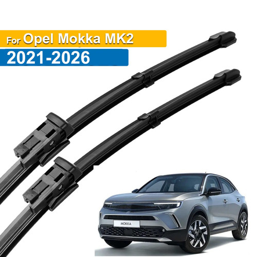 2pcs front windscreen - front, flat
