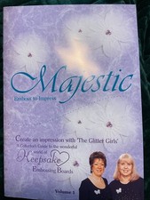 The Glitter Girls Keepsake Ideas Book For The Majestic Embossing Boards