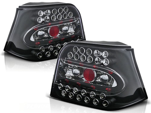 Led tail lights - lights, black