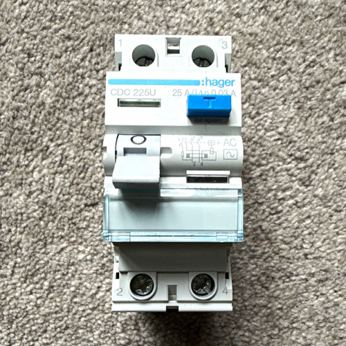 Hager cdc225u 25a - cdc225u,