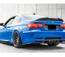 For BMW 3 SERIES E92 2005+ REAR BOOT SPOILER TRUNK LID WING M4 STYLE GLOSS BLACK
