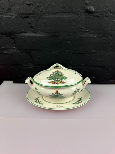 Spode christmas tree - tree, covered