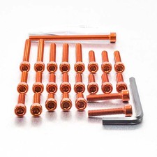 Aluminium Engine Kit Yamaha RD500LC Orange | Pro-Bolt