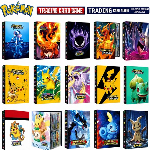 Pokemon trading card binder - pokemon,