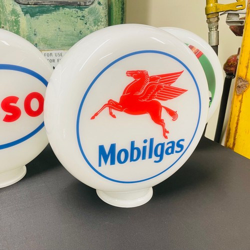 Mobilgas gasoline blue - blue, 12"