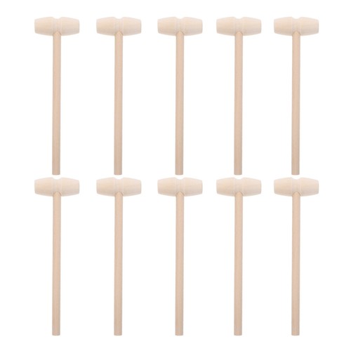 10pcs wooden hammer - hammer, toys