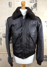 Brown J.C Penny 1950's leather