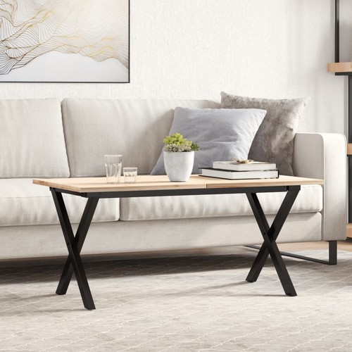 Coffee table legs frame - coffee, x-frame