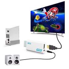 Wii to HDMI Adapter - Full HD 1080P Converter, 3.5mm Audio for HDTV & Monitors