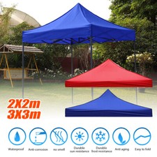 3m x 3m/ 2m x 2m Garden Replacement Gazebo Canopy Roof Top Tent Cover Spare Part