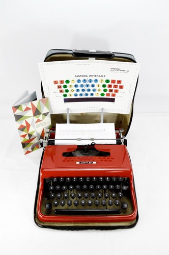 Olivetti typewriter letter - typewriter,