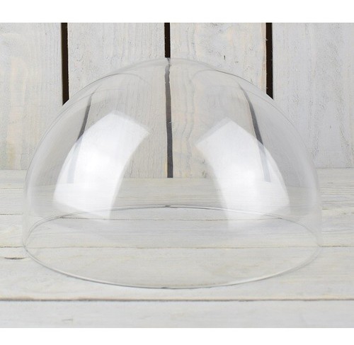 Glass display dome - glass,