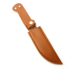 1PCS Leather Belt Straight Knife Sheath Pouch Cover Case for Fixed Blade Brown
