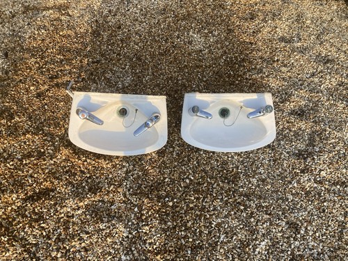 Pair armitage shanks sinks - pair, of