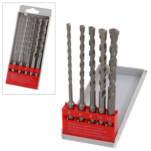 5pc sds hammer drill - drill, set