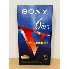 Sony T-120 VHS Blank Video