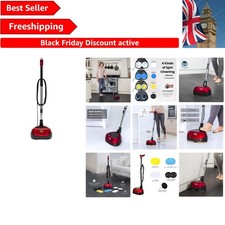 EP170 Powerful Floor Buffer with Interchangeable Pads - Effortless Home Cleaning